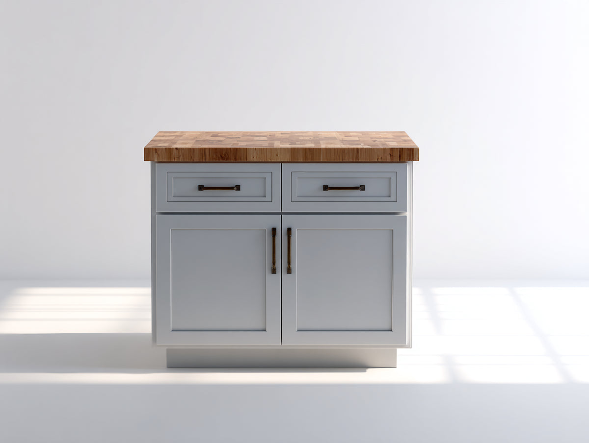 Sideboards Holz 140x40x85 cm - Grau-Natur - modernes Design mit Stauraum für Wohnzimmer