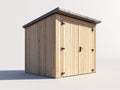 Gartenhaus 500x400x280 cm Holz Gartenhütte mit Doppeltür