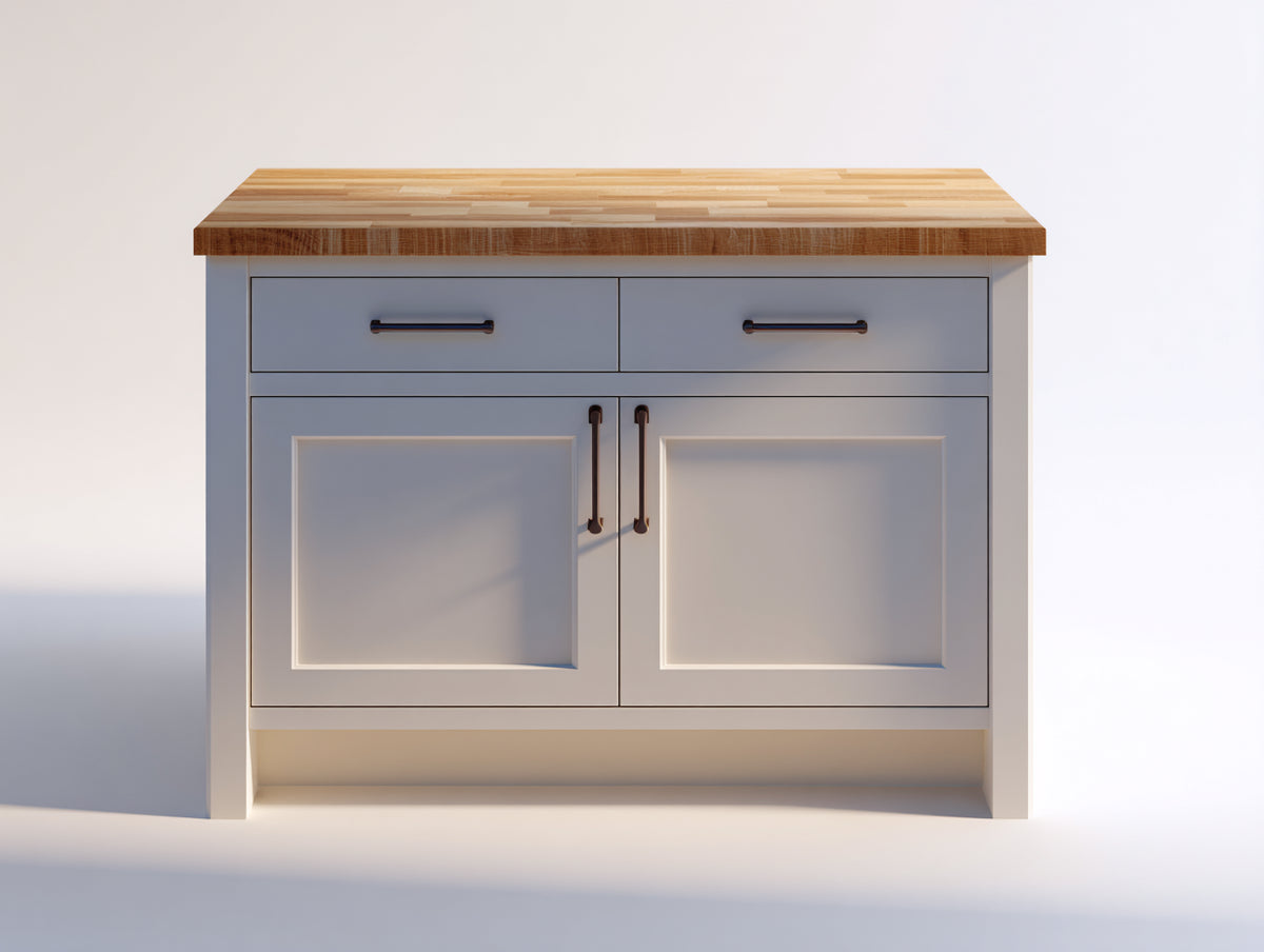 Sideboard 160x45x85 cm Grau-Natur Holz moderne Kommode mit Türen und Schubladen